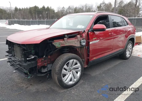 2020 Volkswagen Atlas Cross Sport 3.6L V6 Se W/Technology/3.6L V6 Se W/Technology R-Line z USA, uszkodzony, nr VIN 1V26E2CA3LC211433